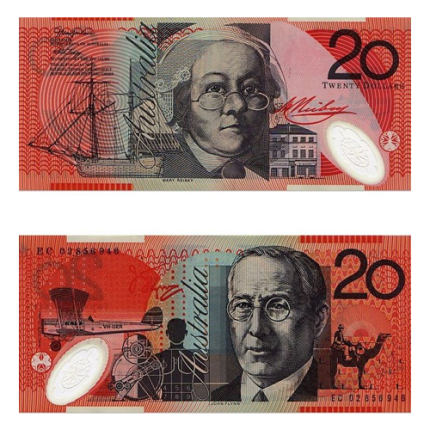 Buy 20 Australian Dollar Fake Bills – Realistic Prop Money for Sale Australia & Worldwide